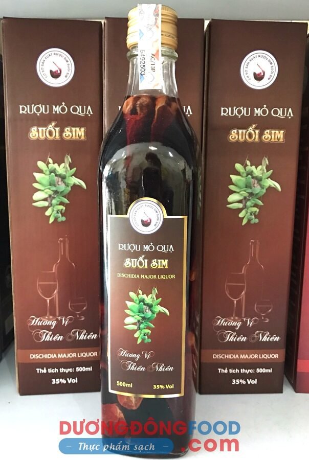 Rượu mỏ quạ suối sim – 500ml