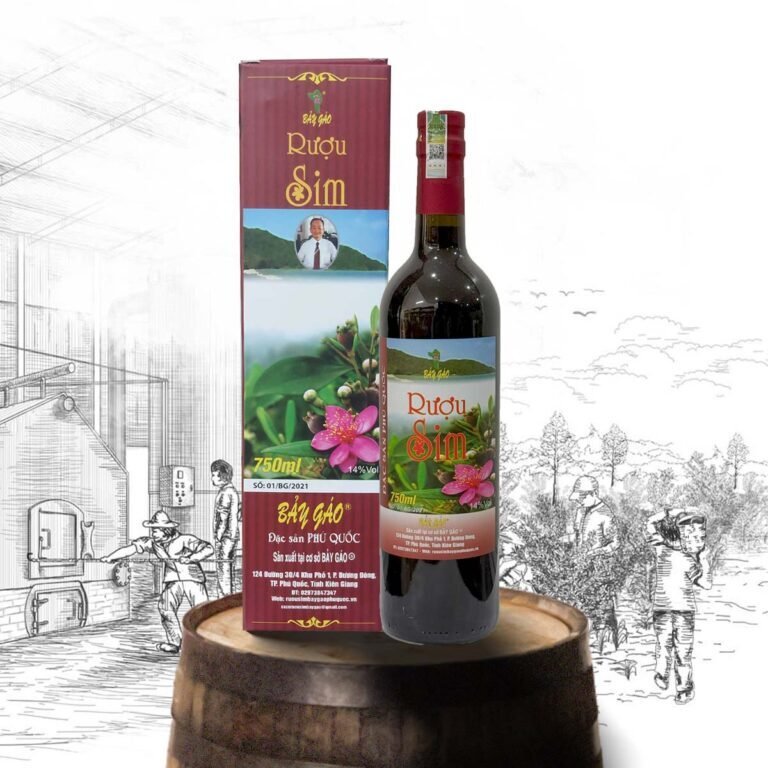 Rượu sim Bảy Gáo – 750ml – 14% vol