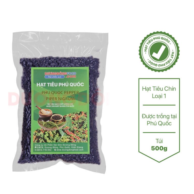 Hạt Tiêu Chín Loại 1 – 1 kg