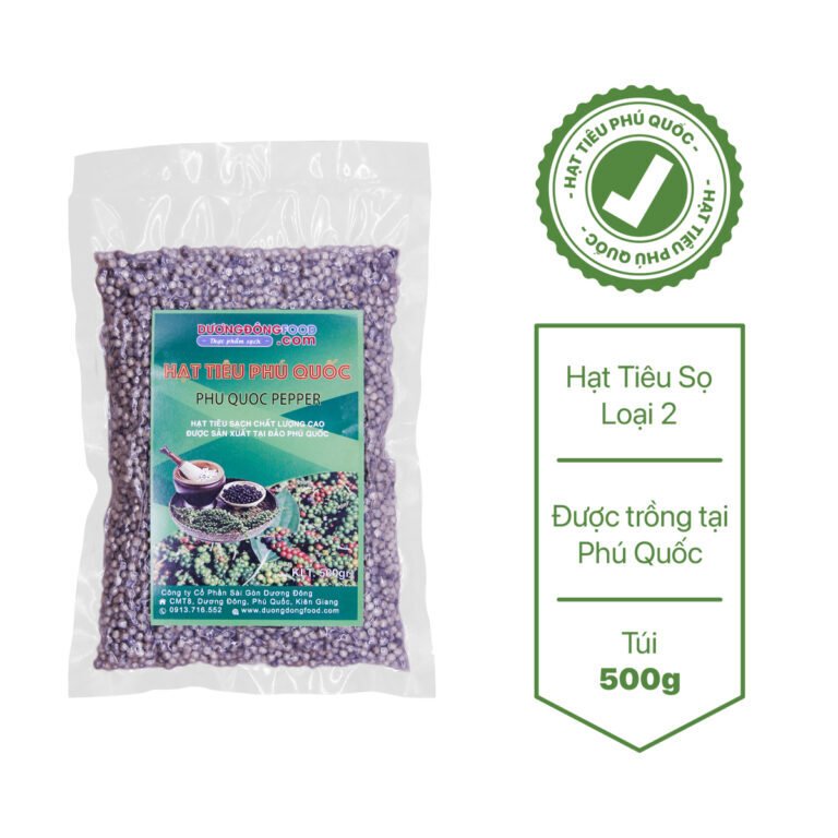 Tiêu sọ Phú Quốc loại 2 – 500gr